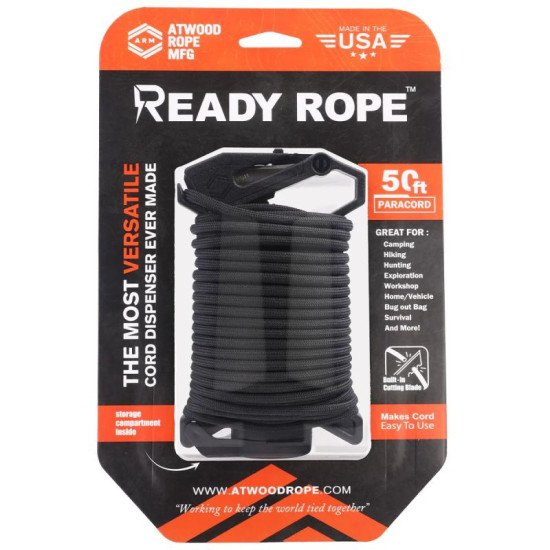 ATWOOD ROPE MFG® Αρτάνη  550 Paracord (50ft) 15m. - Ready Rope Elite™