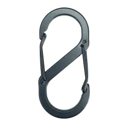 S-Type Carabiner - Μεταλλικό Καραμπίνερ Διπλού Ανοίγματος