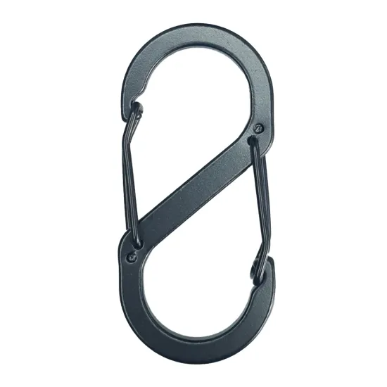 S-Type Carabiner - Μεταλλικό Καραμπίνερ Διπλού Ανοίγματος