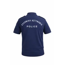 Armymania® - Αντιιδρωτική Μπλούζα Polo "Ελληνική Αστυνομία" με επωμίδες