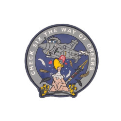 Check Six The Way Of Greeks - PVC Patch