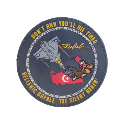 Don’t Run You’ll Die Tired – Hellenic Rafale “The Silent Death” - PVC Patch
