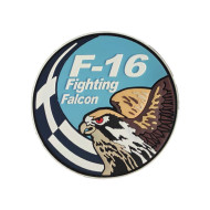 F-16 Fighting Falcon Greek Flag - PVC Patch