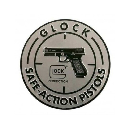 GLOCK® Αλουμινένια Ασπίδα "Safe-Action" 30εκ Ø GLOCK® Αλουμινένια Ασπίδα "Safe-Action" 30εκ Ø