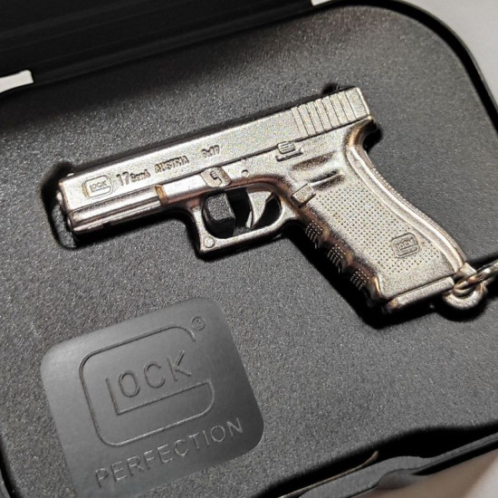 Glock® Συλλεκτικό Μεταλλικό Μπρελόκ G17 Gen4 - Νίκελ Glock® Συλλεκτικό Μεταλλικό Μπρελόκ G17 Gen4 - Νίκελ