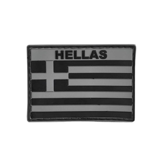 Ελληνική Σημαία (HELLAS) - Σήμα PVC