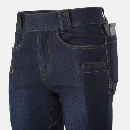 Helikon-Tex® GREYMAN TACTICAL JEANS® SLIM (GJS) - Denim Dark Blue