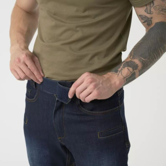 Helikon-Tex® GREYMAN TACTICAL JEANS® SLIM (GJS) - Denim Dark Blue