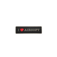 I Love Airsoft - PVC Patch