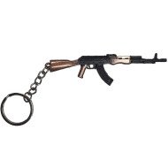 AK 47 Μεταλική Μινιατούρα Τυφεκίου - Μπρελόκ