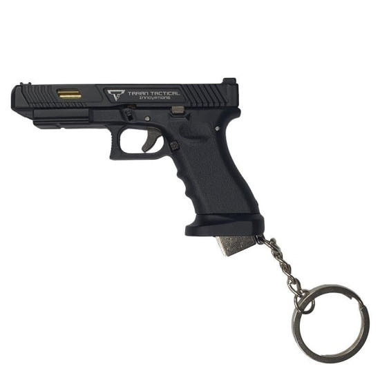 Glock G17 Taran Tactica Inovations - Combat Master - Metal Black/Gold - Keychain Glock G17 Taran Tactica Inovations - Combat Master - Metal Black/Gold - Keychain