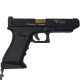 Glock G17 Taran Tactica Inovations - Combat Master - Metal Black/Gold - Keychain Glock G17 Taran Tactica Inovations - Combat Master - Metal Black/Gold - Keychain