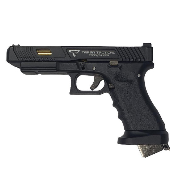 Glock G17 Taran Tactica Inovations - Combat Master - Metal Black/Gold - Keychain Glock G17 Taran Tactica Inovations - Combat Master - Metal Black/Gold - Keychain