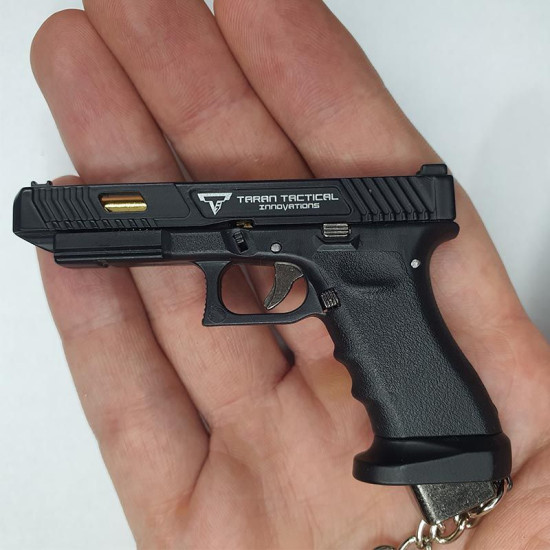 Glock G17 Taran Tactica Inovations - Combat Master - Metal Black/Gold - Keychain Glock G17 Taran Tactica Inovations - Combat Master - Metal Black/Gold - Keychain