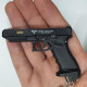 Glock G17 Taran Tactica Inovations - Combat Master - Metal Black/Gold - Keychain Glock G17 Taran Tactica Inovations - Combat Master - Metal Black/Gold - Keychain