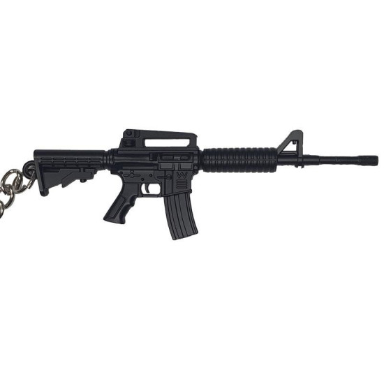 M4A1 Metallic Miniature Rifle - Keychain M4A1 Metallic Miniature Rifle - Keychain