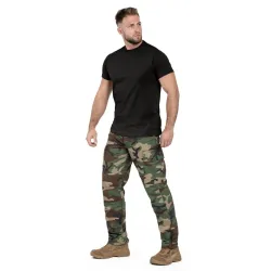 Mil-Tec® - Βαμβακερό Μπλουζάκι Αμερικανικού Στυλ - Μαύρο