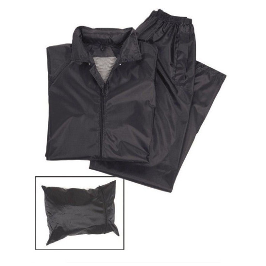 Mil-Tec® Waterproof Black Suit - Set
