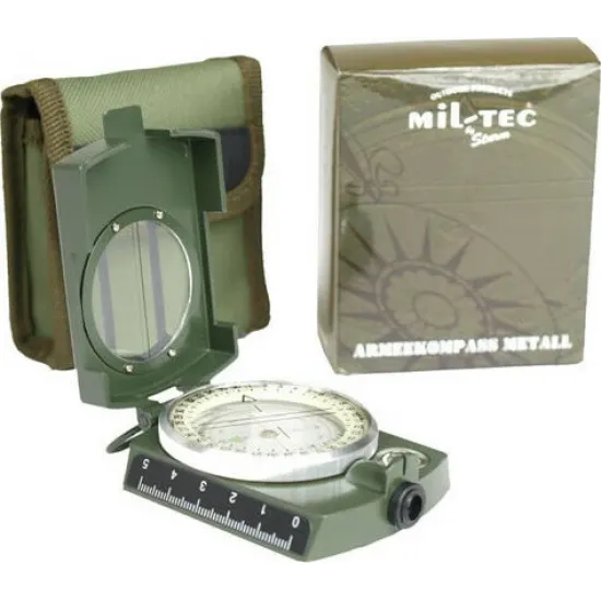 Mil-Tec® Army Metal Compass with Case - Πυξίδα Προσανατολισμού