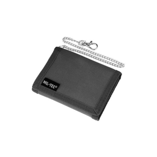 Mil-Tec® Wallet With Chain - Black