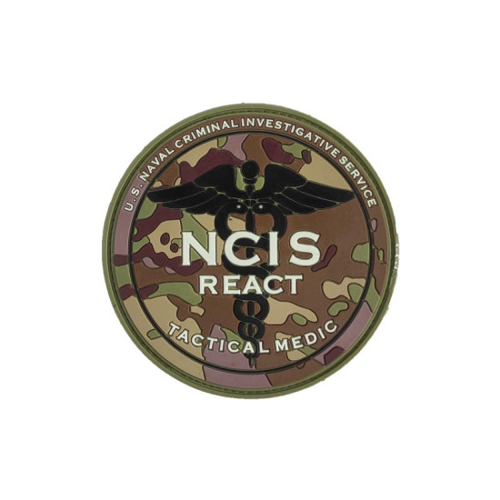 NCIS React Us Naval Criminal Investigate Service Tactical Medic Multicam - Σήμα PVC