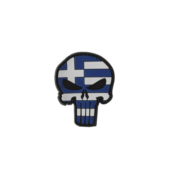 Punisher Ελληνική Σημαία - PVC Patch