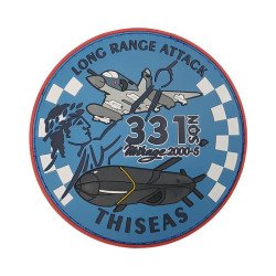 331 SQN - Thiseas - Mirage 2000-5 Long Range Attack - Σήμα PVC
