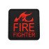 Firefighter - Σήμα PVC
