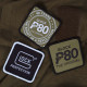 Glock® P80 Anniversary Patches (3 Σήματα Υφαντά)