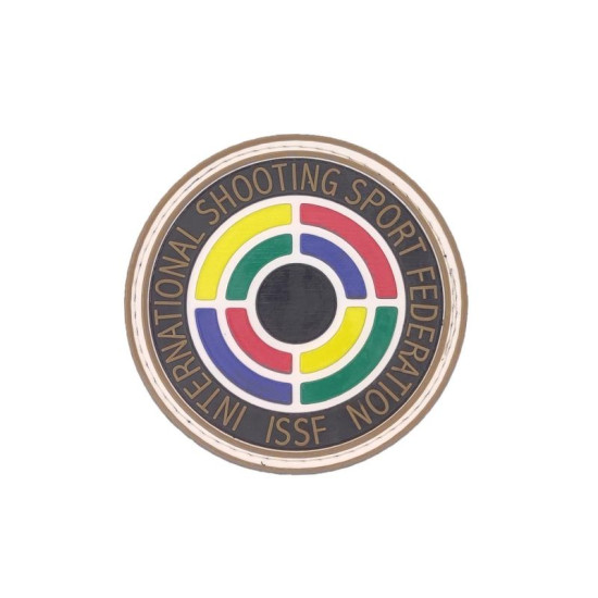ISSF Διεθνής Ομοσπονδία Αθλητισμού Σκοποβολής - Σήμα PVC