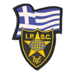 I.P.S.C. Ελληνική Σημαία - Σήμα PVC