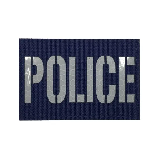 POLICE - Ανακλαστικό Πολυεστερικό Σήμα (7,5 x 5 εκ.)