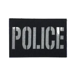 POLICE - Ανακλαστικό Πολυεστερικό Σήμα (7,5 x 5 εκ.)