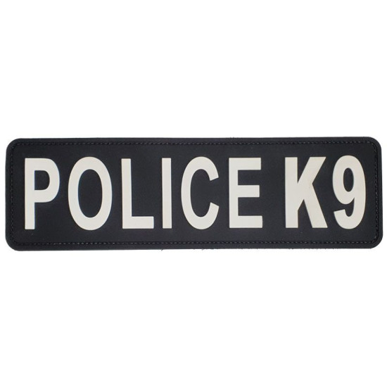 POLICE K9 - Σήμα Πλάτης PVC (25.5 x 7.5 εκ)