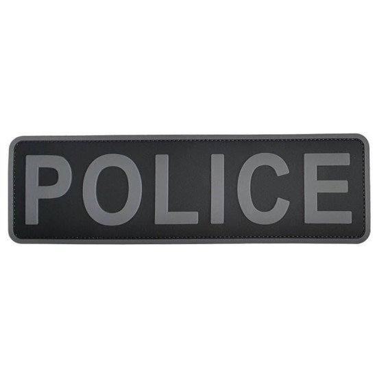 POLICE - Σήμα Πλάτης PVC (25.5 x 7.5 εκ)