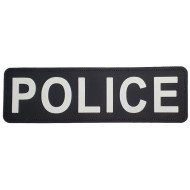 POLICE - Σήμα Πλάτης PVC (25.5 x 7.5 εκ)