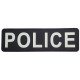 POLICE - Σήμα Πλάτης PVC (25.5 x 7.5 εκ)