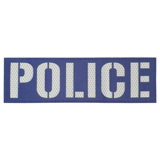 POLICE - Σήμα Πλάτης Ανακλαστικό Πολυεστερικό (25 x 7,5εκ.)