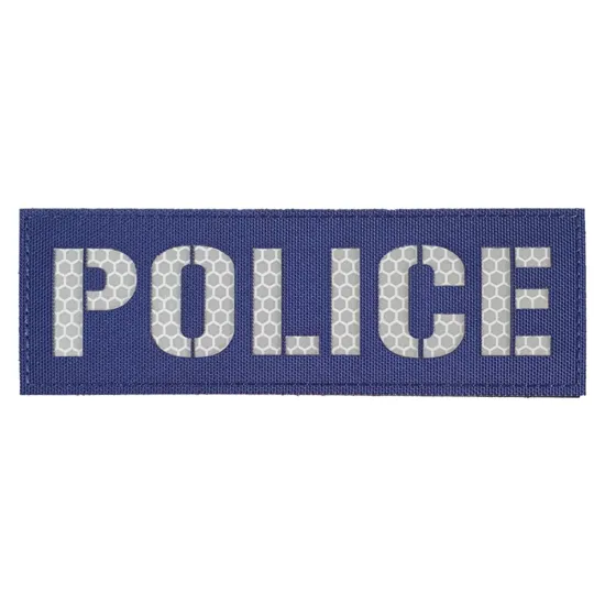 POLICE  - Σήμα Ανακλαστικό Πολυεστερικό  (15 x  5εκ.)