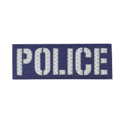 POLICE  - Σήμα Ανακλαστικό Μικρό Πολυεστερικό (10 x 3,5 εκ.)