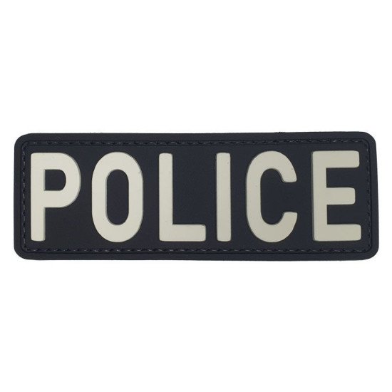 POLICE - Σήμα PVC  (9.8 x 3.5 εκ.)