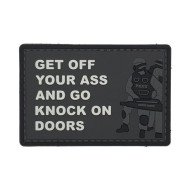 Breacher - Get Off Your Ass & Go Knock On Doors - Σήμα PVC
