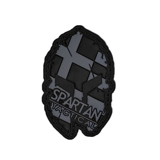 Spartan Tactical® Ελληνική Σημαία 3D - Σήμα PVC