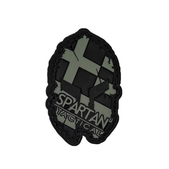 Spartan Tactical® Ελληνική Σημαία 3D - Σήμα PVC