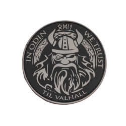 In Odin We Trust Till Valhalla Vikings - PVC Patch