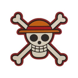 One Piece Pirate Skull - Σήμα PVC