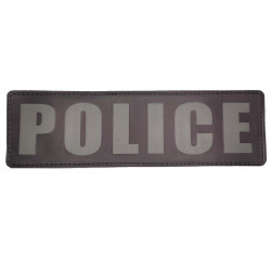 POLICE - Back Sign PVC Patch (27 x 8 cm)