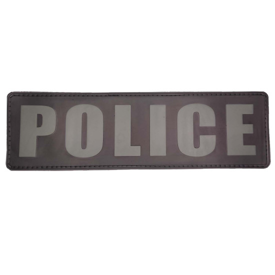 POLICE - Σήμα PVC (14.5 x 5 εκ)