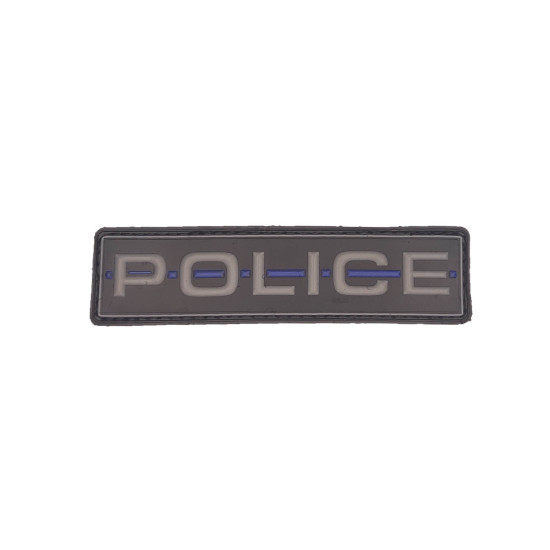 Police Μπλε Γραμμή - Σήμα PVC (11 x 2.8 εκ)