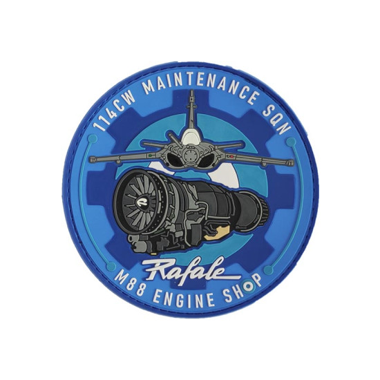 Rafale 114CW Mantenance SQN M88 Engine - Σήμα PVC